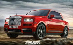 Rolls-Royce Cullinan Coupe by X-Tomi Design 2018 года
